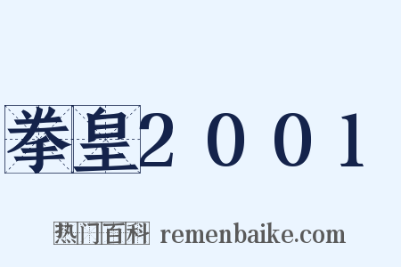 拳皇2001是什么意思的图片